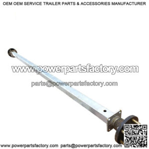 2" Square (2,700 lb.) Trailer Axle, 91-3/4" H.F.