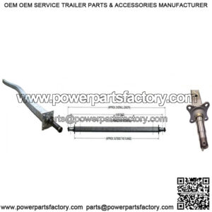 85.25" (3,500 lbs.) Drop Center Axle