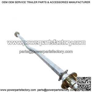 2" Square (3,750 lb.) Drop Center Axle, 87-1/4" H.F.