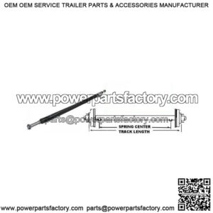 60" Round Tube Straight Trailer Axle (2000 lb.)