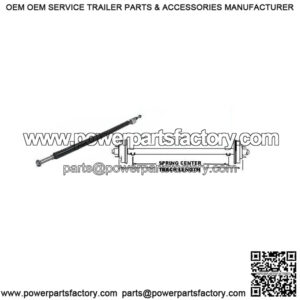 66" Round Tube Straight Trailer Axle (2000 lb.)