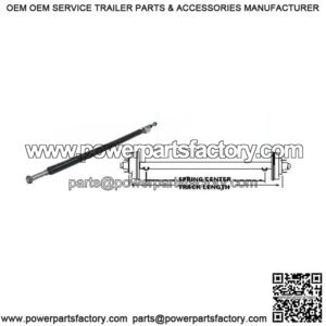 74" Round Tube Straight Trailer Axle (2000 lb.)