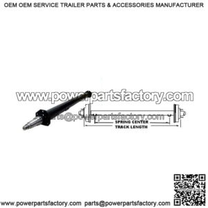 84" Round Tube Straight Trailer Axle (5,200 lb.)