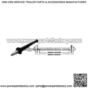86" Round Tube Straight Trailer Axle (5200 lb.)