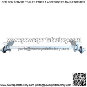 2,000 lb. Axle with KNOTT Hubs