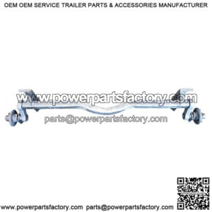 3,700 lb. Axle with KNOTT Hubs