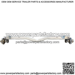 6,000 lb. Axle with KNOTT Hubs, Non-Brake