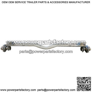 6,000 lb. Axle with KNOTT Hubs