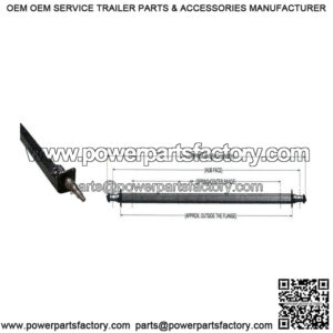 92" Painted Trailer Drop Axle, (3500 lb.)