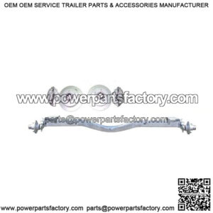 3" (3,500 lbs.) Drop Center Axle w/Brakes