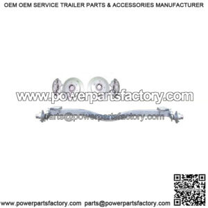 3" Heavy Duty Drop Center Axle w/Brakes