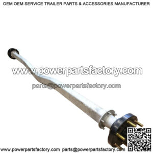 (6,000 lb.) Drop Center Galvanized Trailer Axle, 91" H.F.