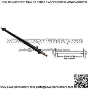 Straight Trailer Axle, 95" H.F./80" S.C. (7,000 lb.)