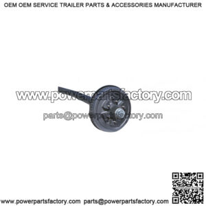 Straight Trailer Axle 3.5K w/Electric Brakes 88" H.F. / 74.5" S.C.