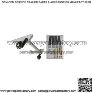 53.5" Galvanized PWC Trailer Axle, (2,000 lb.)