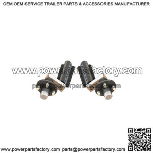 Half Axles w/4-Lug Hubs (550 Lb.)