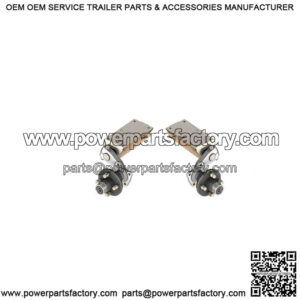 Half Axles w/4-lug Hubs (1,400 Lb.)