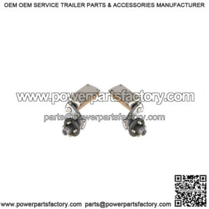 Half Axles w/4-lug Hubs (2,000 Lb.)