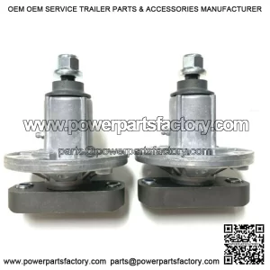 QTY 2 For John Deere Spindle Assembly L100 L120 L130 L1742 L2048 L2548 L107 L108