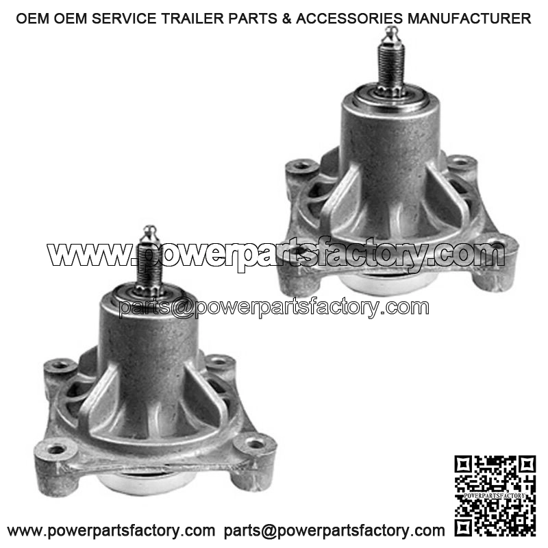 Deck Spindle fits AYP Fits Husqvarna 46 Inch 532174356 174356 174358 2 Pack