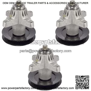 3 Pack Spindle Assembly Fits Cub Cadet 50" Deck 618-04126 618-04126A 918-04125