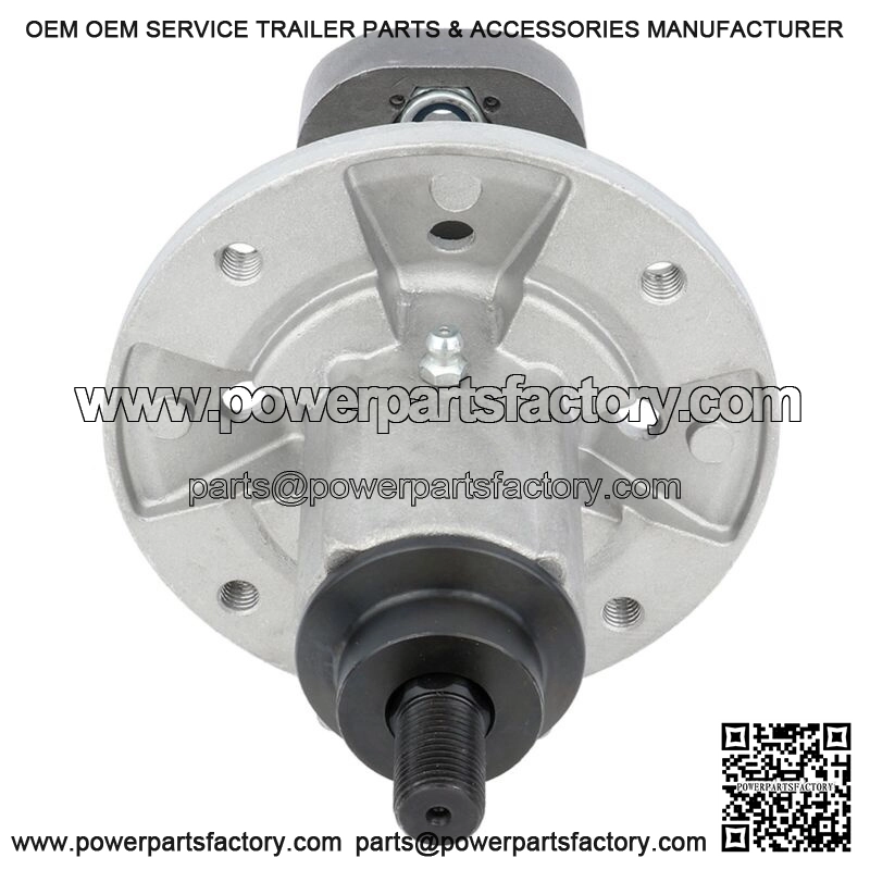 2 Pack Spindle Assembly W/Pulley Nut New For John Deere L111 L118 L120 L130 - Image 5