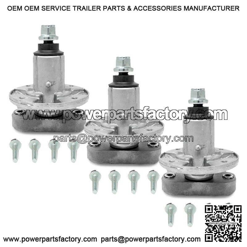 3PK Spindle Assembly for John Deere 42" 48" L100 L107 L108 L110 L120 L130