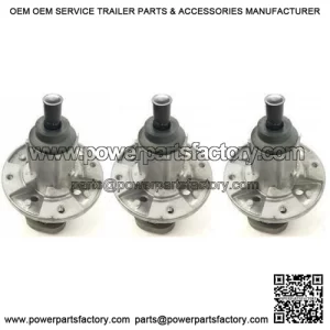 Set of 3 Original John Deere Spindles #GY20785 Fits L120 L130 Models