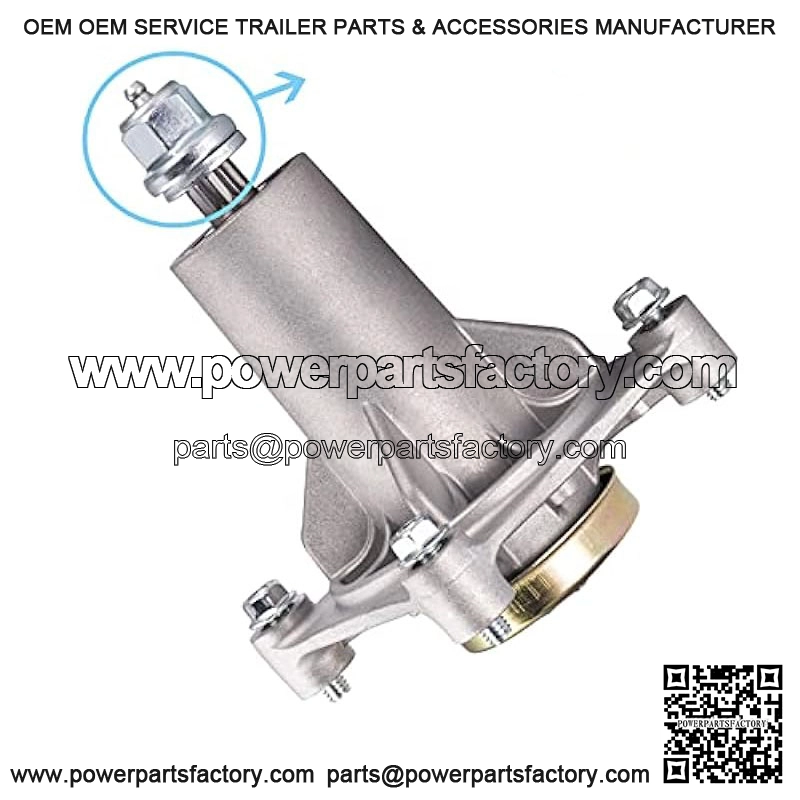 Spindle Assembly Fits for Craftsman/Husqvarna/Ariens/Poulan - Mandrel Fit for 42" 46" 48" 54" Mower Deck, With Thread Bolts and Grease Fittings, Replaces 192810 532187292 532187281 567253301 587819701 - Image 2