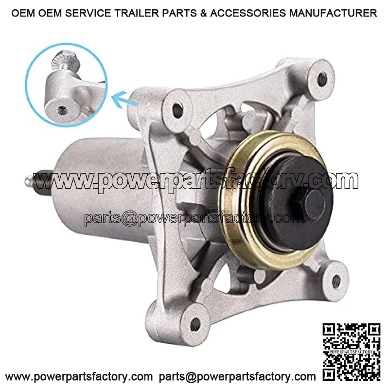Spindle Assembly Fits for Craftsman/Husqvarna/Ariens/Poulan - Mandrel Fit for 42" 46" 48" 54" Mower Deck, With Thread Bolts and Grease Fittings, Replaces 192810 532187292 532187281 567253301 587819701 - Image 3