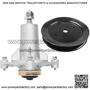 21546238 Spindle Assembly Lawn Mower Mandrel with 195945 197473 Pulley Replaces AYP 187292 192870 Ariens 21546238 21546299 Husqvarna/Craftsman 532187282 532187281 for 42" 46" 48" 54" Deck
