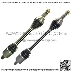 2 DTA Front Left Right Axles Fit John Deere 2018-2020 Gator HPX615E HPX815E (For: John Deere Gator HPX HPX815E)