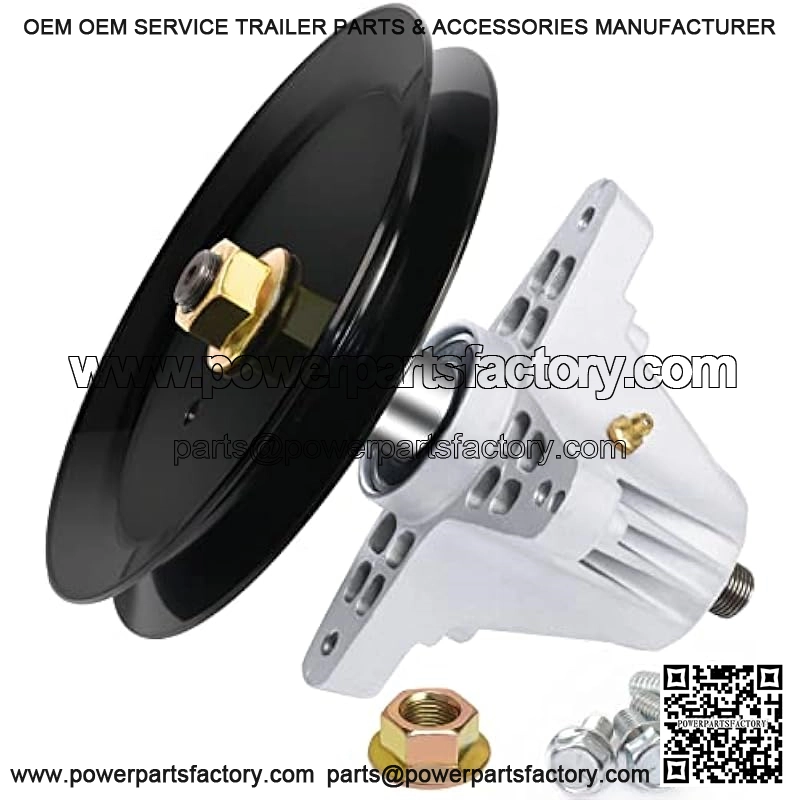 Spindle Assembly MTD Cub Cadet 918-04865A 618-04636A 918-04636A 756-04356 for Most LTX1045 LTX1046 Z-Force Series Mower with 46" Decks, Include Grease Zerk & Blade Nut