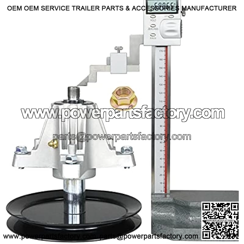 Outdoor Power Mower Blade Spindle Assembly Replaces Cub Cadet MTD 918-04865A 618-04636 918-04636 618-04636A 918-04636A with Mounting Bolt and Blade Mounting nut Mounting Holes are Threaded - Image 3