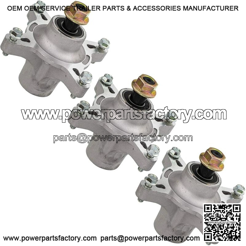 Set of 3 Deck Spindle Assembly for Exmark TimeCutter SS5000 5060 4235 4260