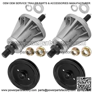 Deck Spindle & Pulley for Toro 05-36MR03 05-36MR04 36" / 05-37SC01 05-37SC02 37"