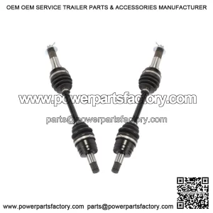 Front CV Axle Shafts Pair 2 for Yamaha YFM400F Kodiak 4x4 YFM450FX Wolverine 4x4 (For: Yamaha)