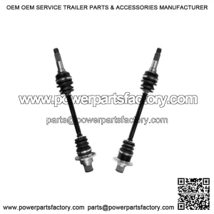 Rear CV Axle Shafts Pair for Yamaha YXR66F Rhino 660 2006-2009 YXR45F Rhino 450 (For: Yamaha)