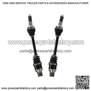 Rear CV Axle Shafts Pair 2 for 2007-2010 2011 Yamaha YFM350 Grizzly IRS 4x4 Auto (For: Yamaha)
