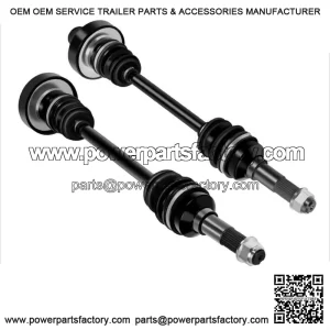 Rear Axles Half Shafts CV Joint Fits Yamaha Rhino 660 2004 2005 2006 2007 (For: Yamaha)