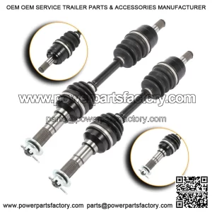 2* Front Left Right For 1999-2001 Yamaha Big Bear 400 Big Bear 350 CV Axle Shaft (For: Yamaha)