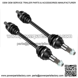 Pair CV Axle Drive Shaft For Yamaha Grizzly 700 2014-2019 Rear Driver Passenger (For: Yamaha)