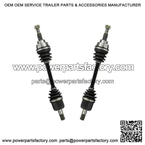 Front CV Axle Shafts Pair 2 for Honda TRX420FPA Rancher AT 4x4 w/ Power Steering (For: Honda)