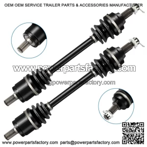 Pair CV Axle Shaft Rear Left Right For Honda Foreman Rubicon 500 2015-2017 4x4 (For: Honda)