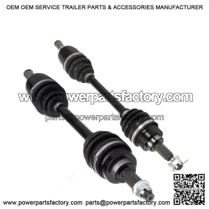 Front Left Right CV Axle Shafts fit for Honda TRX Foreman 500 Rincon 680 2005-09 (For: Honda)