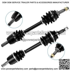 Pair Front Left Right CV Axle Shaft For Honda Rincon 680 TRX680FA 4x4 2006-2015 (For: Honda)