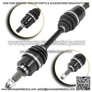 Front Left Right CV Joint Axle Shaft For 2009 -2014 Honda Rancher 420 4x4 ATV (For: Honda)