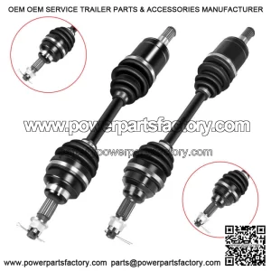 CV Axle Shafts Front Left Right Fits Honda Foreman 450 TRX450 1998 1999 - 2004 (For: Honda)