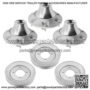 TCA24880 TCA20639 TCA17517 TCU26965 48" Deck Spindle with Pulley For John Deere