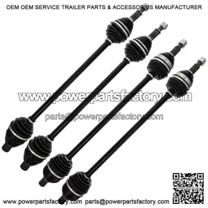 Front Rear CV Axle Kit For Polaris RZR Pro R 4 Sport 1337064 1334561